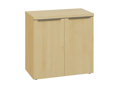 SIN 2 - 8D kancelářská skříň, 2-dveřová, 770x800x400, javor horský